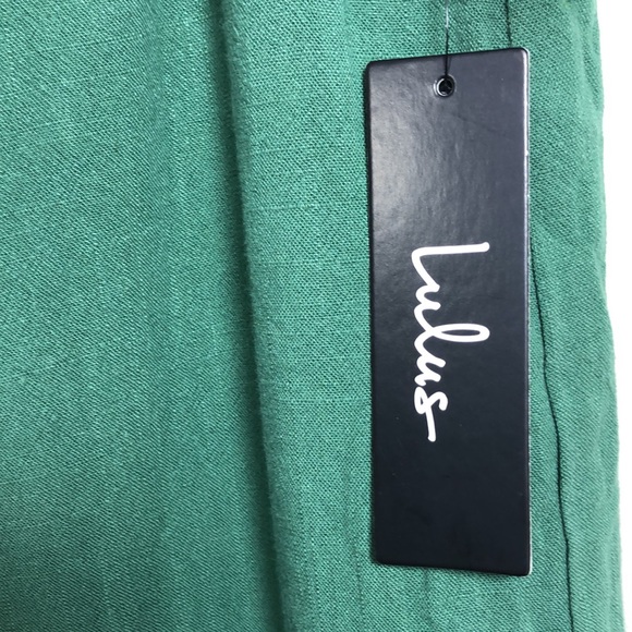 Lulu’s Off The Shoulder Al Fresco Tie Sleeve M - Picture 7 of 8